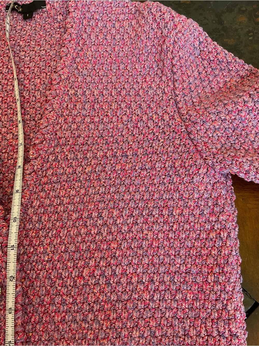 Maje Tweed Effect Knit Cardigan - Picture 8 of 16